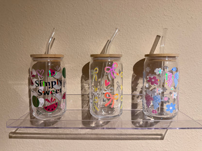 Custom Libbey Glass Cans & Tumblers